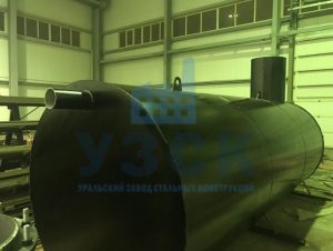 Резервуар горизонтальный стальной наземный в Балашихе