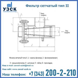 Фильтр сетчатый ФС по Т-ММ-11-2003 в Балашихе