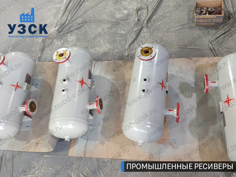 фотография емкостных ресиверов газа Балашиха